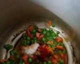 A picture of step 3 of Broken wheat pulao.