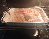 Foto del paso 3 de la receta: Pollo a la barbacoa con verdura