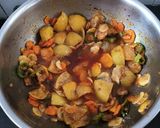 A picture of step 5 of Galangal Lemon Pickle.