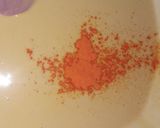 A picture of step 2 of Boondi ky ladu.
