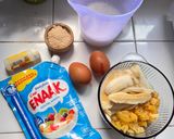 Foto langkah ke 1 dari resep Barongko Pisang dan Nangka.