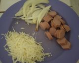 Foto langkah ke 1 dari resep Pizza Roti Tawar-teflon super simple.
