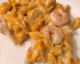 A picture of step 5 of Mac & Cheese Pizza.