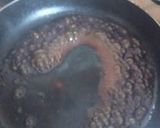 A picture of step 2 of Trinidad black fruit cake.