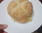 Foto del paso 6 de la receta: Hamburguesa de cerdo con setas al ajillo y mayonesa de cebolla
