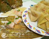 Foto langkah ke 7 dari resep Timphan (lepat) jagung.