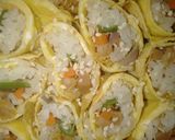 Foto langkah ke 3 dari resep Kimbab telur ala kadar.