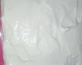 A picture of step 11 of Flag cake without oven.