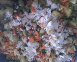 Foto del paso 4 de la receta: Verduras a la crema con huevo