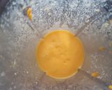 A picture of step 2 of Mango smoothie with lemon.