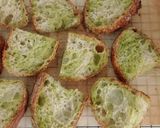 Foto langkah ke 32 dari resep Flaxseeds Pandan Swirl Sourdough Bread.