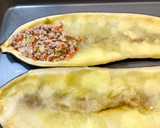 Foto del paso 7 de la receta: Calabacín relleno con gratinado de queso