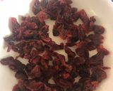 Hình bước làm 1 của món Cranberry Cheese Cake