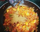 A picture of step 7 of Paneer bhurji masala maggi 😋❤️.