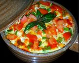 A picture of step 5 of Mike's 3 Minute Breakfast Quiche.