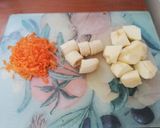 Foto del paso 2 de la receta: Jugo de zanahoria, plátano y manzana