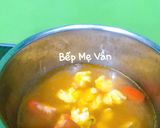 Hình bước làm 4 của món Canh chua cá lóc đồng nấu bông điên điển