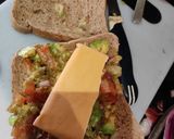 A picture of step 3 of Healthy Avocado cheese toast recipe.