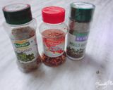 A picture of step 1 of Italian Poha.