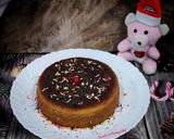 A picture of step 9 of Eggless Mawa wheat flour cake.