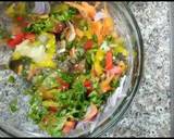 Half fry egg and mixed vegetables egg with paratha recipe step 6 photo