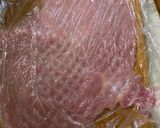 Sajttal-sonkával-gombával töltött karaj rántva recept fázis 1 fotója