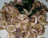 Foto langkah ke 7 dari resep Cumi Saus Telur Asin #keto.