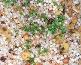 A picture of step 5 of Sabudana Khichdi.