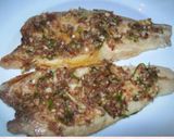 Foto del paso 4 de la receta: Lubina con ali-oli de anchoas y almendras