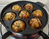 A picture of step 5 of Methi Matar Muffin In Appe Pan Using Pearl Millet & Wheat Flour --- A Non - Fried Winter Snack.