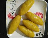 A picture of step 8 of Unnakai malabar delicacy.