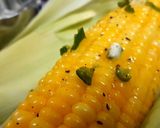 A picture of step 3 of Butter chilli corn cob.