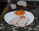 Foto del paso 6 de la receta: Pechuga de pavo con salsa golf (blanco de pavita)