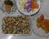 Foto langkah ke 1 dari resep Oseng kerang.