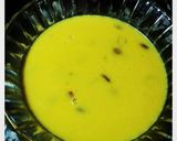 A picture of step 1 of Mango feerni.