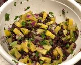 A picture of step 3 of Jerk Chicken w/ Black Bean Pineapple Salsa.