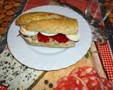 Foto del paso 5 de la receta: Almuerzo/Merienda integral con pimientos asados