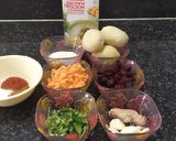 A picture of step 1 of Vegetables chop.