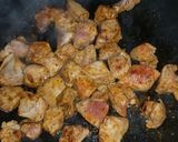 A picture of step 2 of Pork tenderloin with cactus.