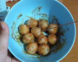 Foto langkah ke 6 dari resep 65. Cilok isi Sosis/Keju Praktis.