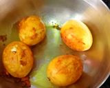 A picture of step 1 of Boiled Egg Malai Curry.