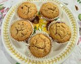 Gambar langkah 6 resipi 👩‍🍳Peanut Butter Banana Chocolate Chip Muffins.