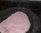 Foto del paso 5 de la receta: Pizzetas de jamón queso. queso azul y salame. Grace