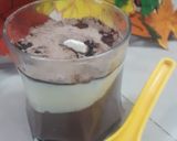 A picture of step 3 of Chocolate milk pudding.