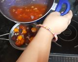 A picture of step 2 of Beetroot Carrot Soup.