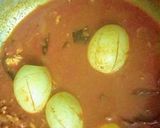 A picture of step 1 of Egg Curry.