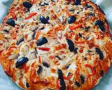 Pas rețetă Pizza cu aluat crescut la rece 2 fotografie