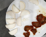 Foto del paso 5 de la receta: Raviolis de calabacín con crema de champiñones