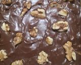 A picture of step 3 of Chocolate walnut fudge.