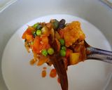 A picture of step 9 of Vegetable Brinji rice.
